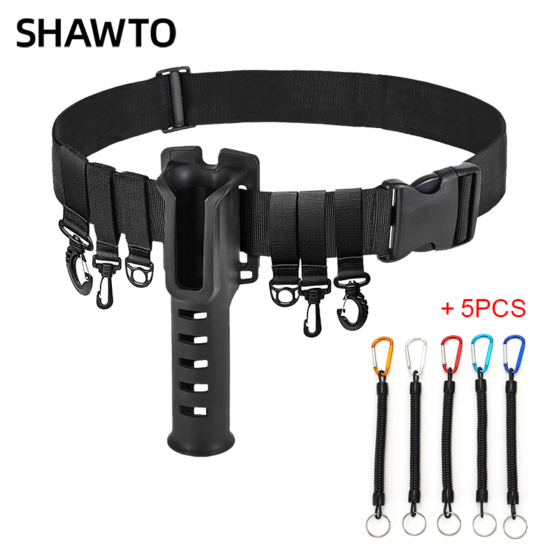 Surf Fishing Equipment - Shawto Adjustable Fishing Rod Holster Waist