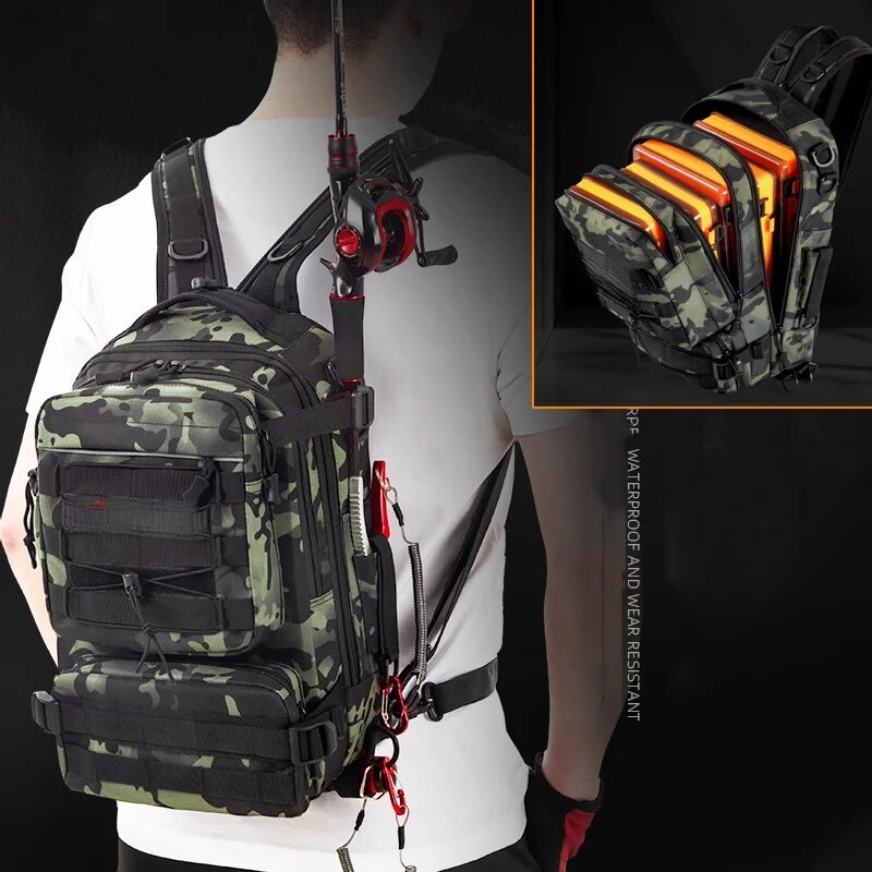 Fishing Tackle Backpack Storag - đánh giá và giá Fishing Equipment Bait