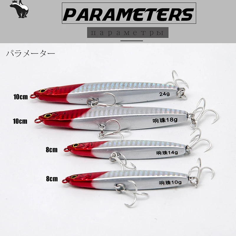 Jiggling Artificial Baits 10g  - đánh giá và giá Surf Fishing Equipment