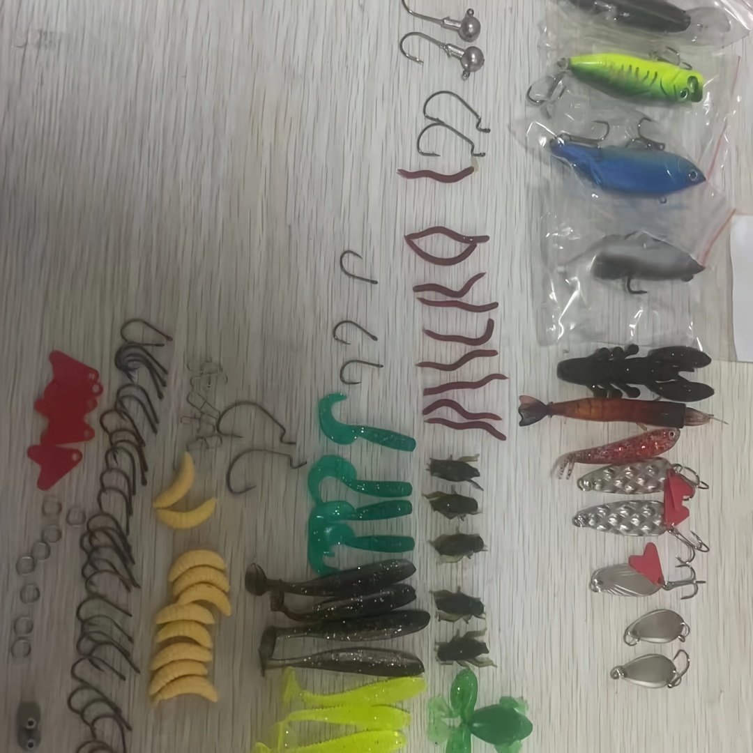 133Pcs Premium Fishing Lures T - đánh giá và giá Fishing Equipment Bait