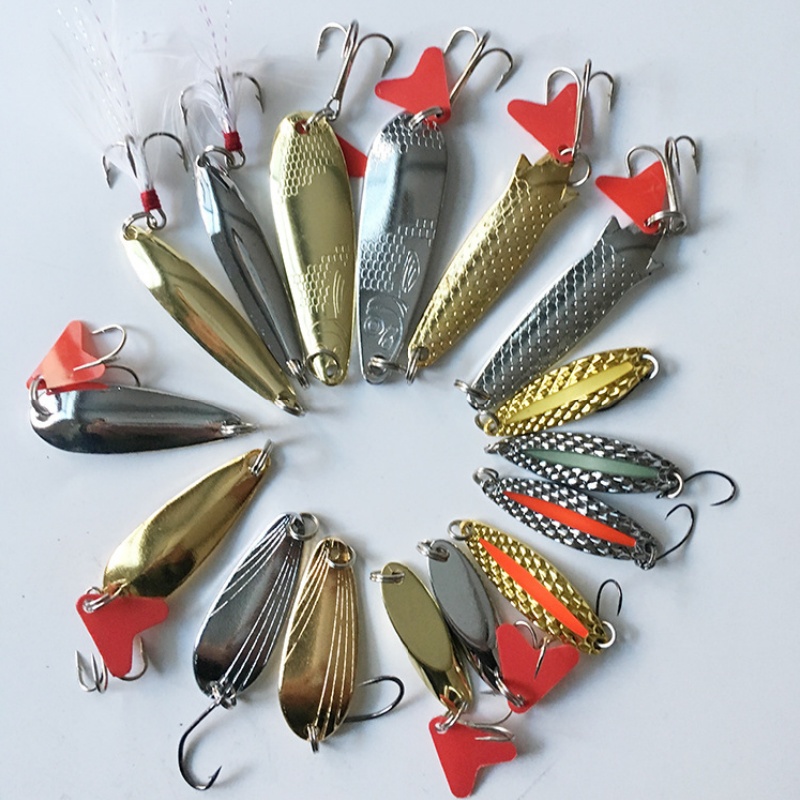 Fishing Lure Kit 16 Pcs Sets T - đánh giá và giá Fishing Equipment Bait