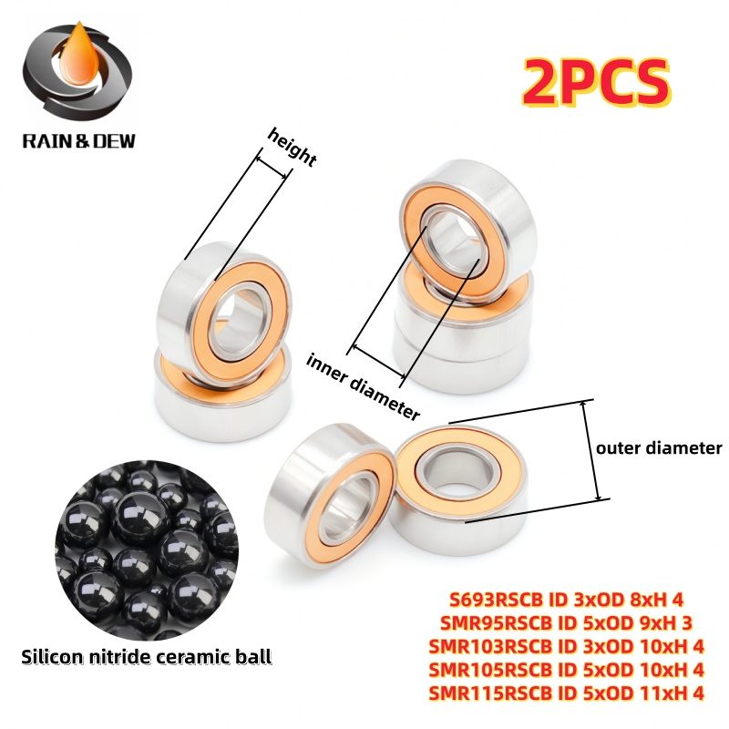 2PCS Miniature Ball Bearing 3x - đánh giá và giá Spinning Reel